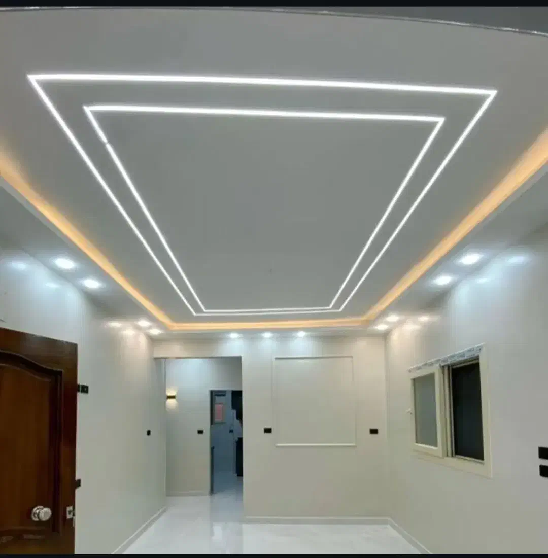 کناف نورپردازی نقاشی کاغذ دیواری|مصالح و تجهیزات ساختمان|پرند, فاز ۰|دیوار