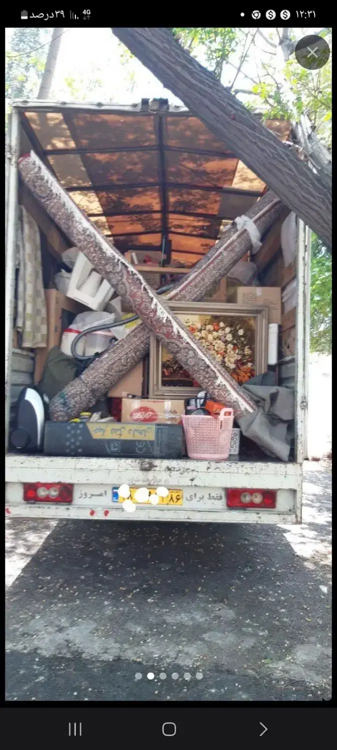 باربری و خدمات حمل بار اثاثیه منزل|خدمات حمل و نقل|گرمسار, |دیوار