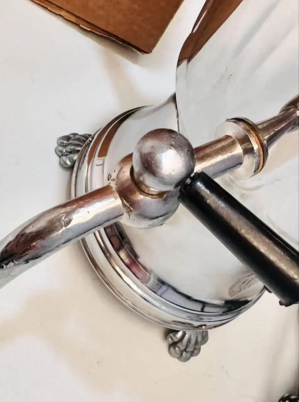 سماور برقی قدیمی برنجی|سماور، چای‌ساز، قهوه‌ساز|مرند, |دیوار