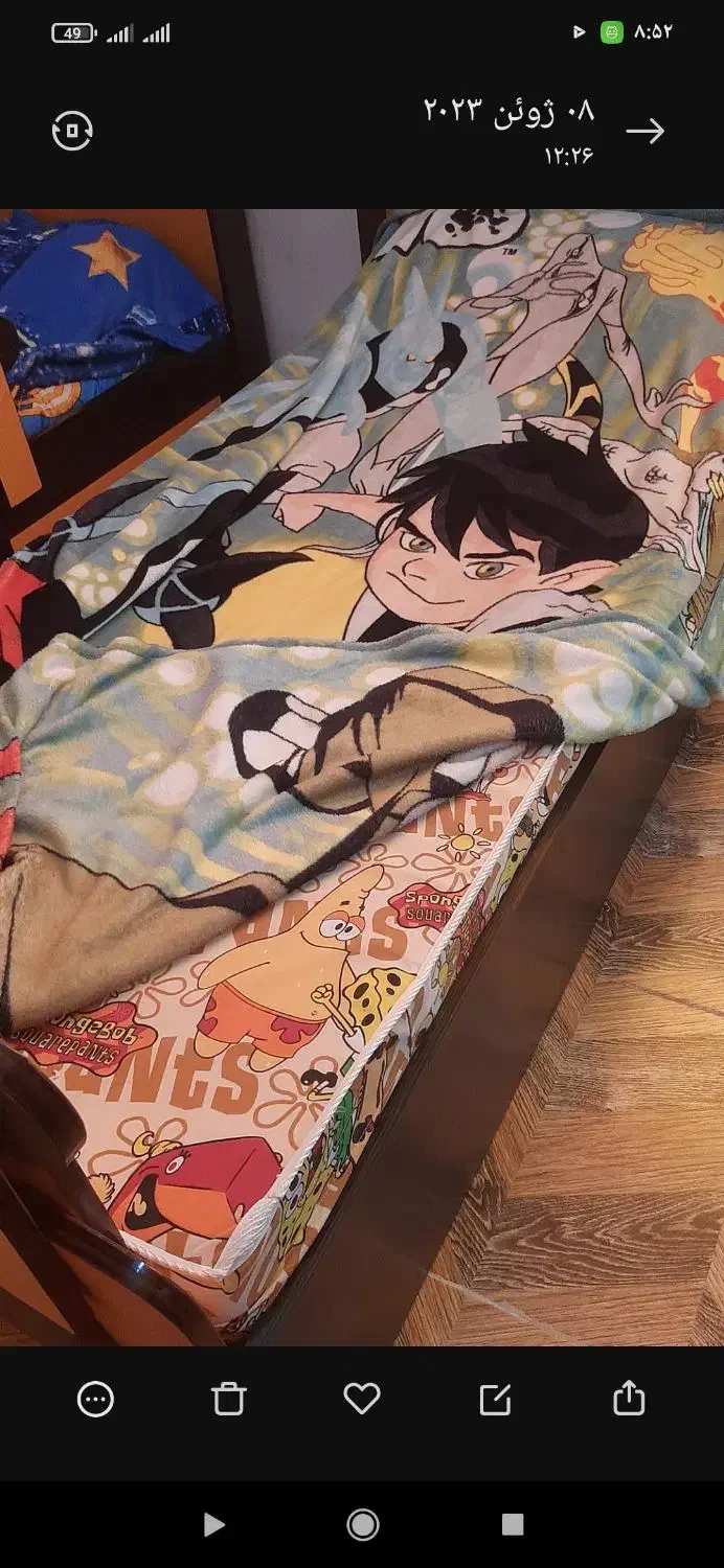 تخت نوجوان|تخت و سرویس خواب|الوند, |دیوار