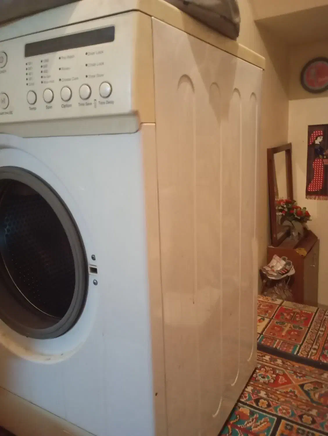 ماشین لباسشویی۸کیلویی دوو اصل کره|ماشین لباسشویی و خشک‌کن لباس|تهران, جوادیه|دیوار
