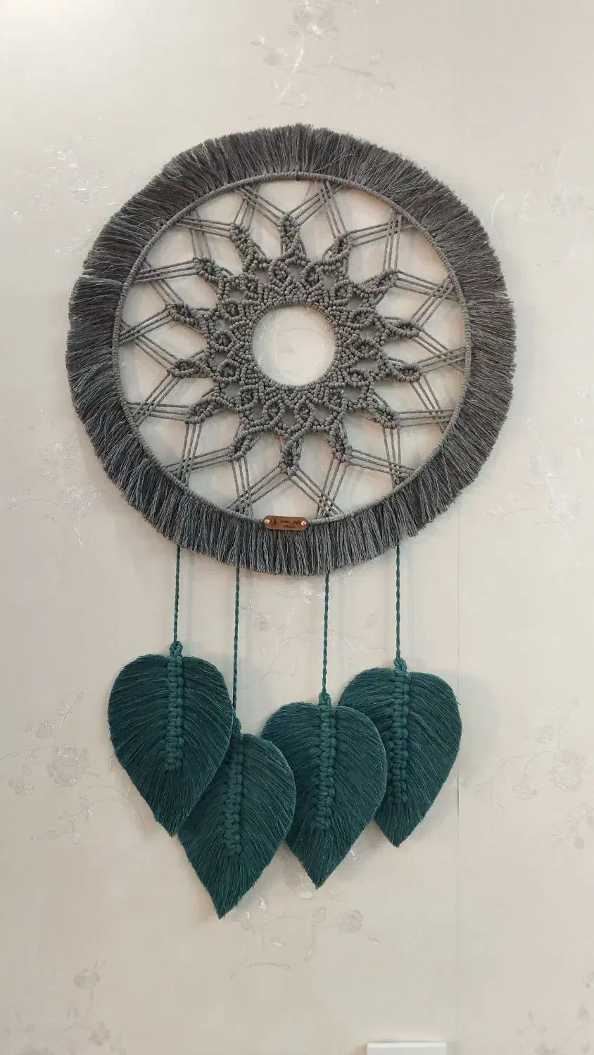 انواع دیوار کوب های مکرومه ای|صنایع دستی و سایر لوازم تزئینی|گلستان (تهران), |دیوار