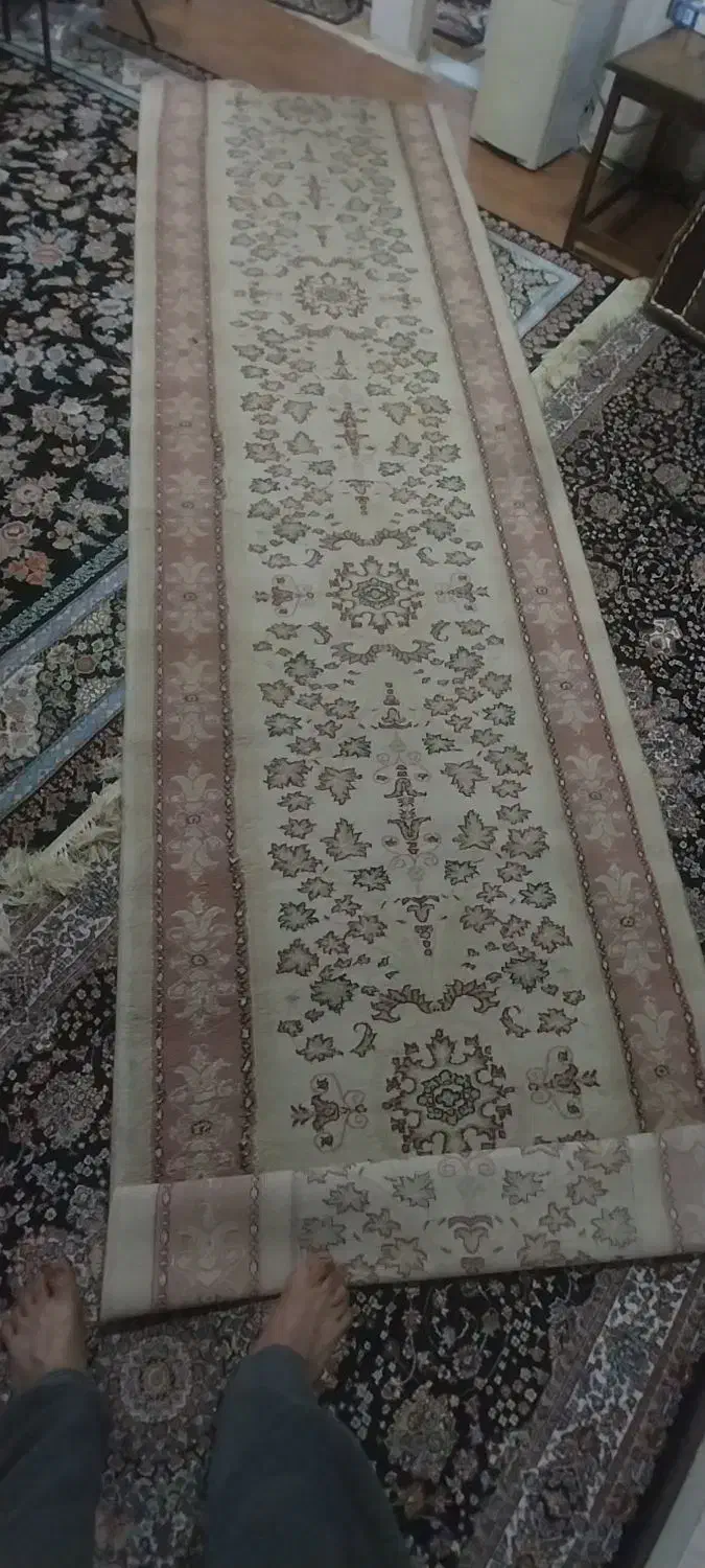 ۲ عدد فرش سالم|فرش|آبیک, |دیوار