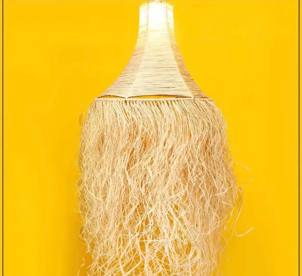 لوستر حصیری بزرگ|لوستر و چراغ آویز|مشهد, هنرستان|دیوار