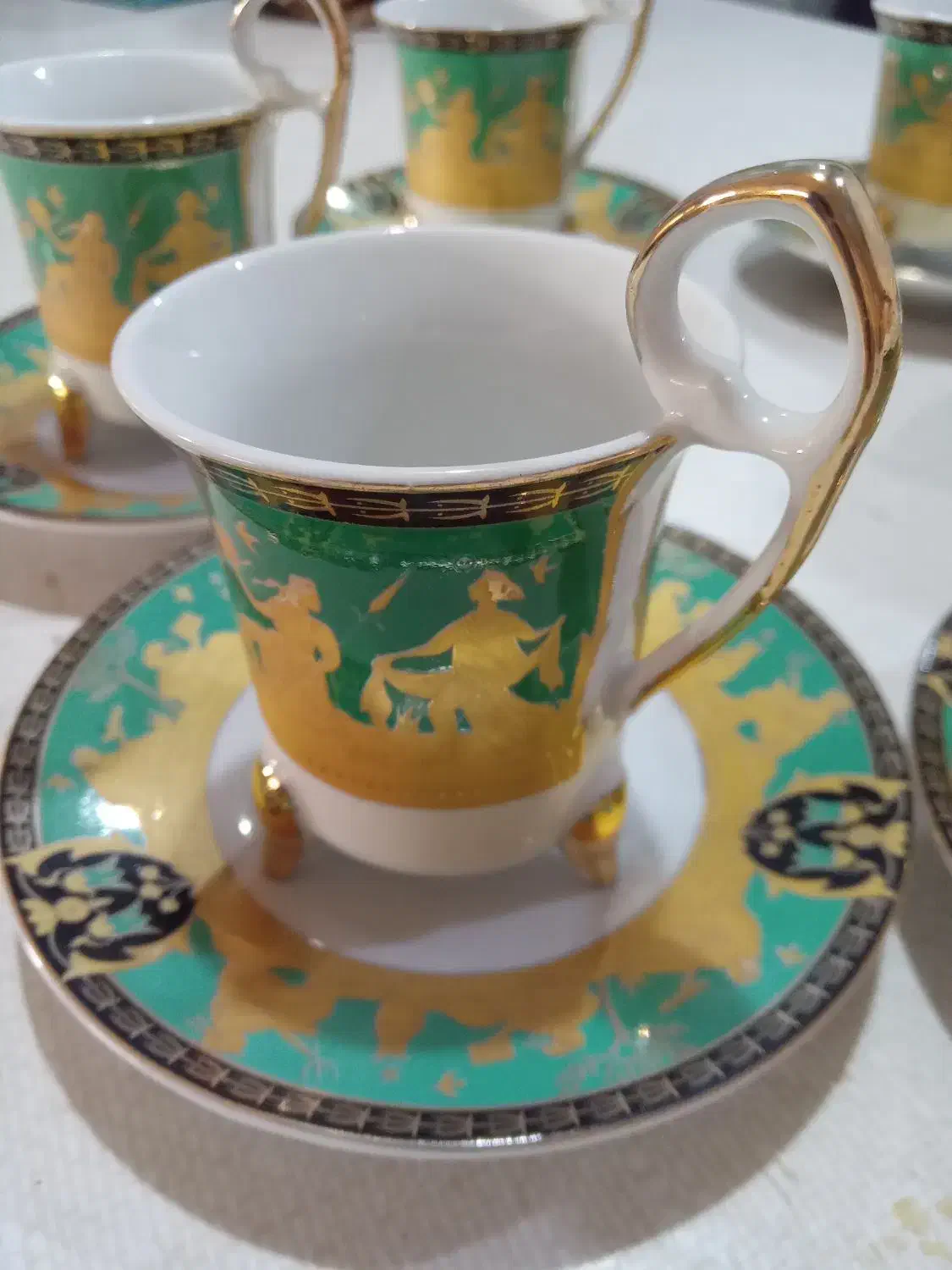 فنجان نعلبکی قدیمی|ظروف سرو و پذیرایی|رشت, بازار|دیوار