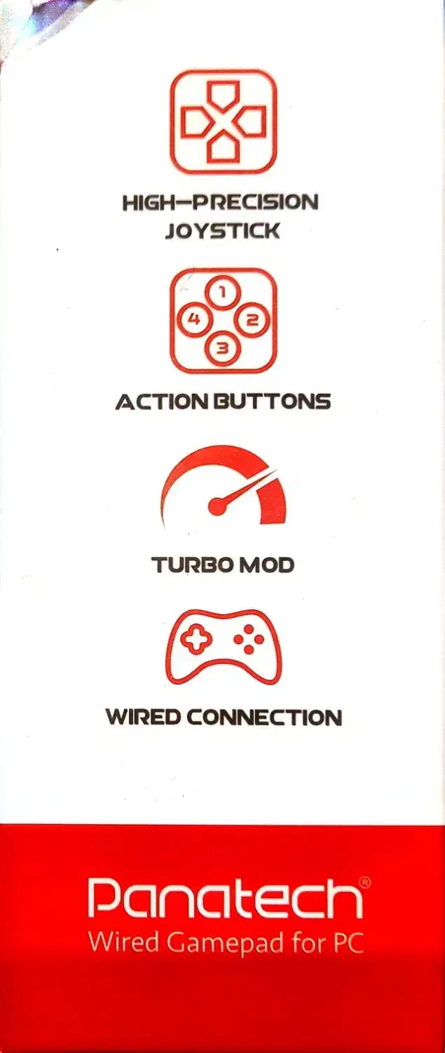 دسته بازی سیم دار کامپیوتر|قطعات و لوازم جانبی رایانه|اصفهان, حسینآباد|دیوار