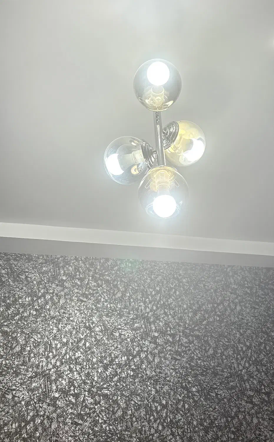 لوستر مولکولی|لوستر و چراغ آویز|قزوین, |دیوار