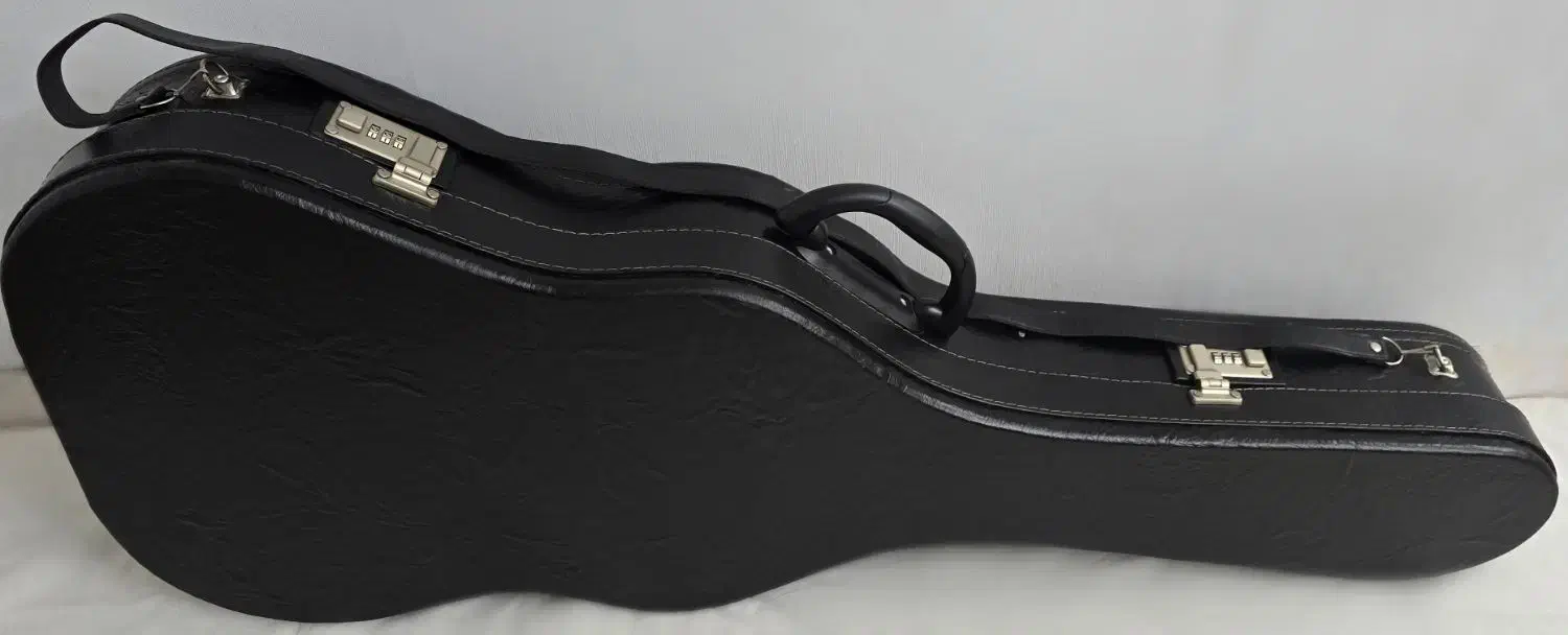 هاردکیس گیتار چرمی قفل دار|گیتار، بیس، امپلیفایر|تهران, نیلوفر|دیوار