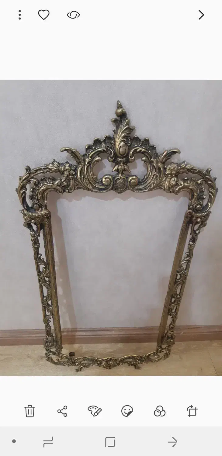 اینه برنز دیواری برای خرید عروسی یا مصرف خانگی|آینه|ارومیه, |دیوار