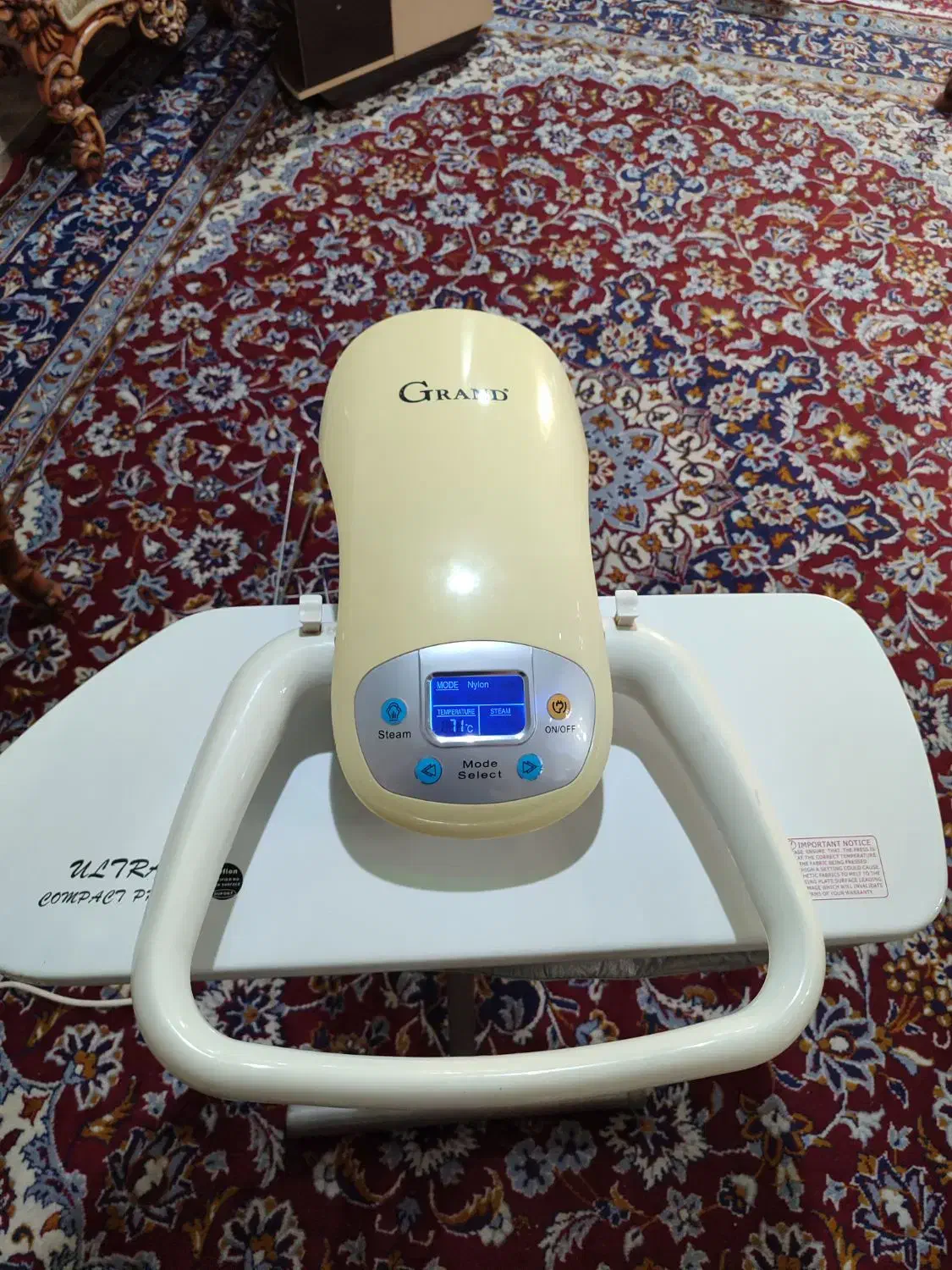 اتو بخار پرسی آلمانی نو/زیر قیمت بازار|اتو و لوازم اتو|شیراز, کوزه گری|دیوار