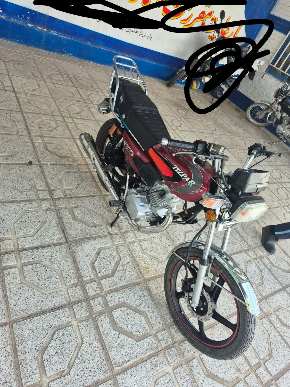 موتور تیزپر توس ۲۰۰cc|موتورسیکلت|مه ولات, |دیوار