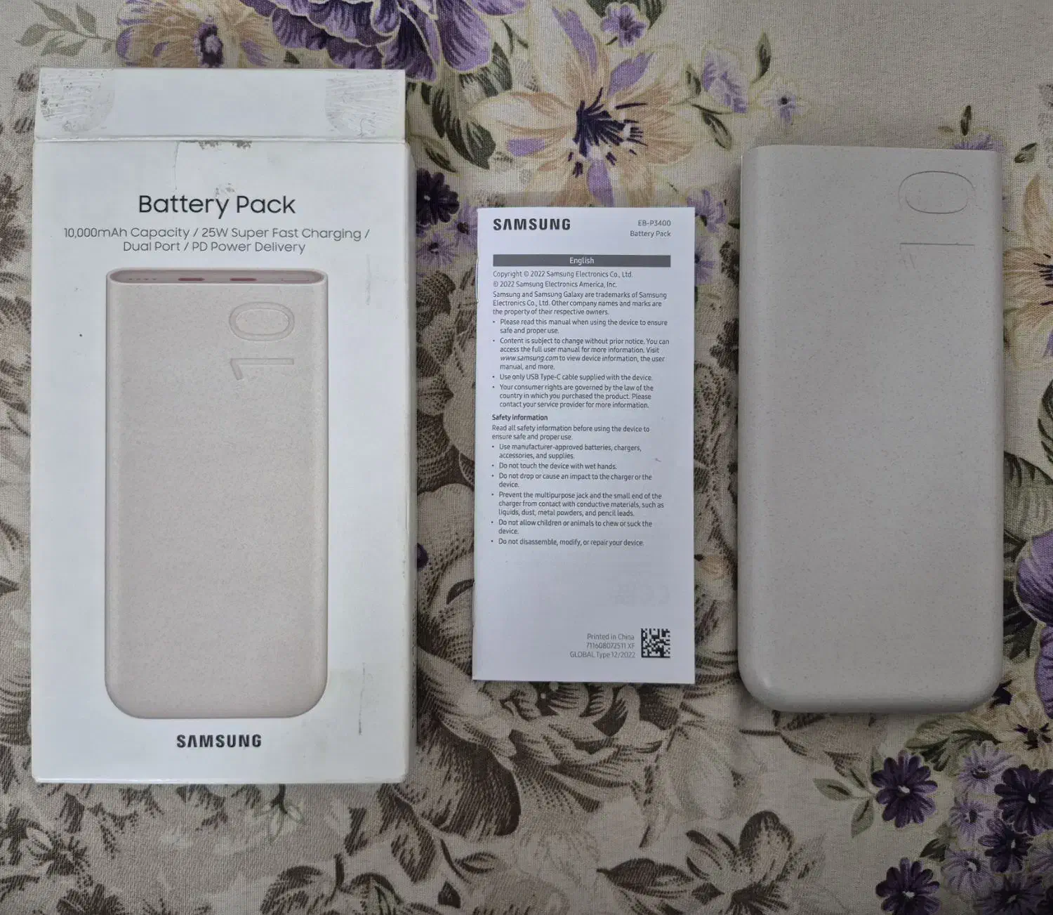 پاوربانک سامسونگ ۱۰هزار p3400|لوازم جانبی موبایل و تبلت|سبزوار, امیر کبیر|دیوار