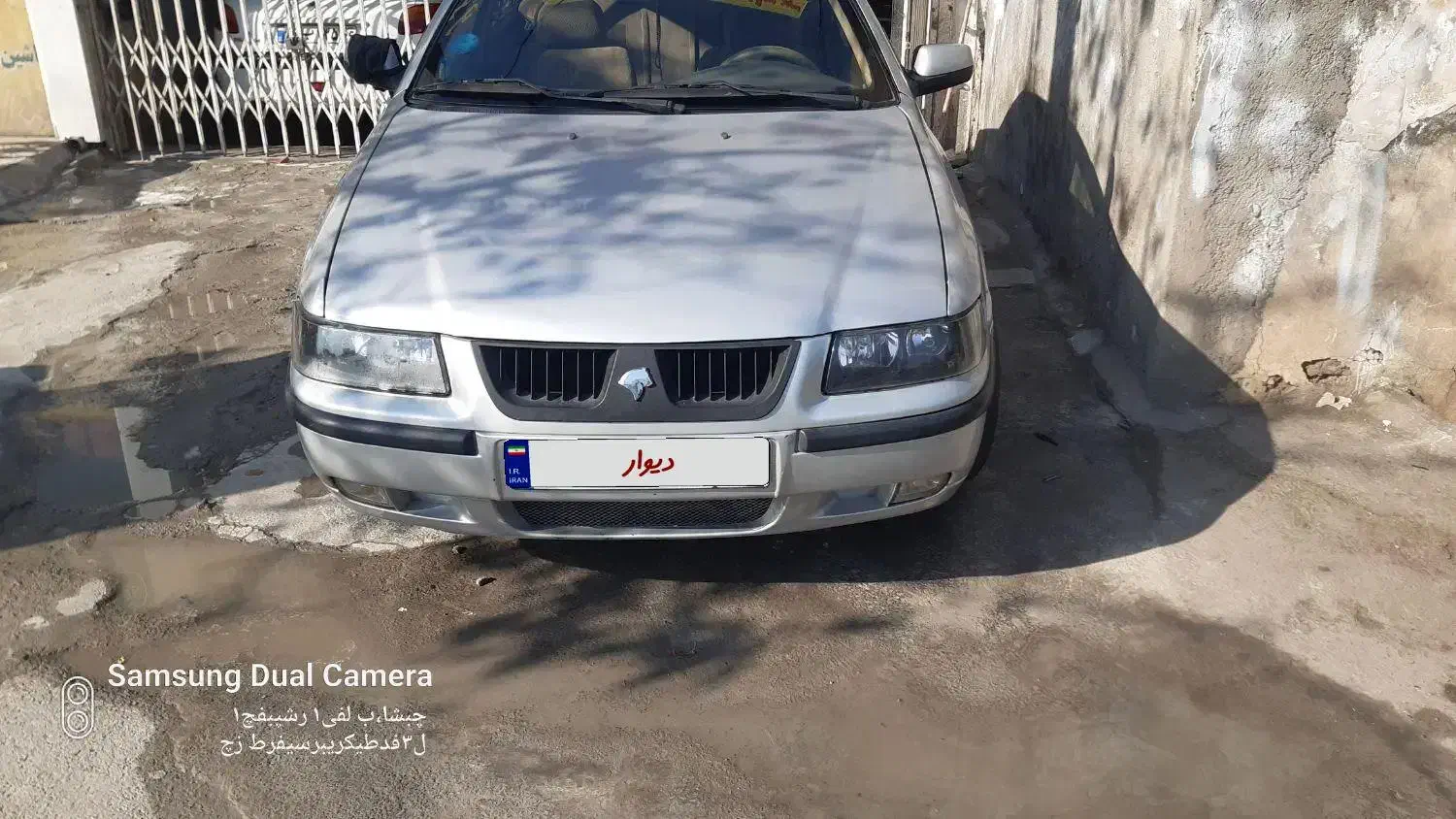 سمند۹۰|خودرو سواری و وانت|قم, چهل درخت‎|دیوار