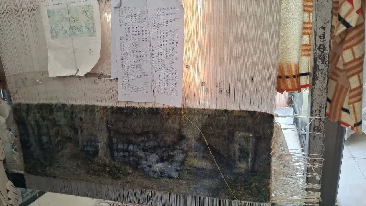 تابلو فرش|تابلو فرش|اصفهان, کوجان|دیوار