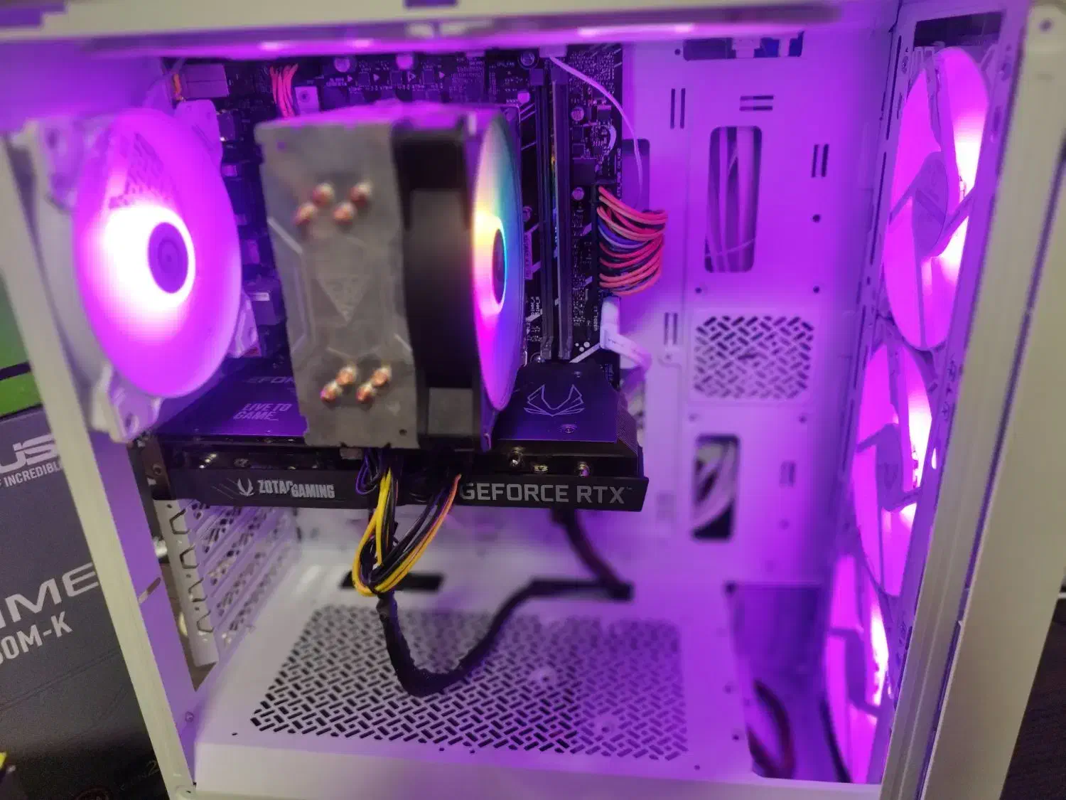 کیس گیمینگ نسل ۱۲ ddr5 b760 asus rtx3050 گارانتی|رایانه رومیزی|تهران, شیخ هادی|دیوار