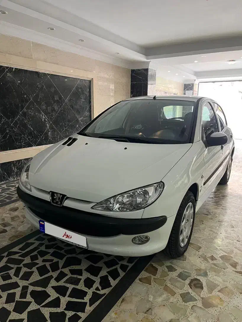 ۲۰۶ تیپ ۲ مدل ۹۶ رنگ سفید|خودرو سواری و وانت|کرج, فاز ۳ گوهردشت|دیوار