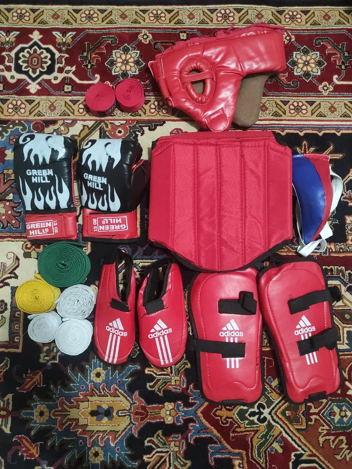 ست کامل مبارزه و لباس دفاع شخصی و لباس تکواندو|تجهیزات ورزشی|قزوین, |دیوار