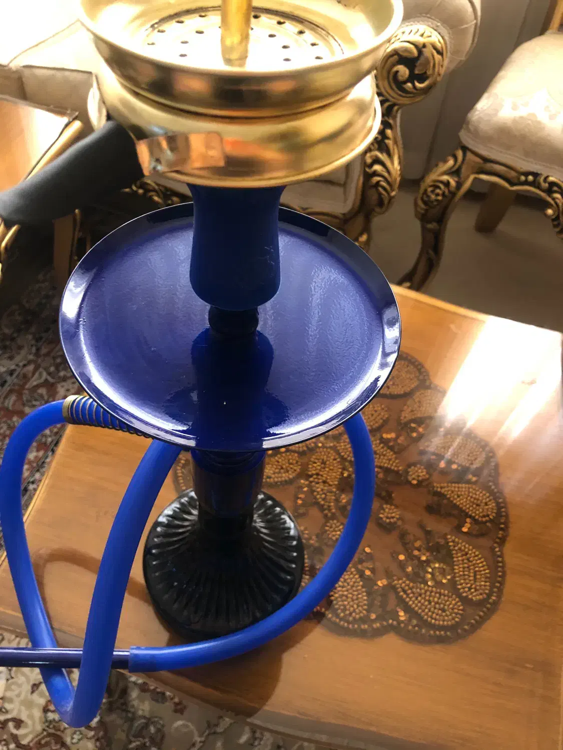 قلیون تنه فلزی وارداتی|کلکسیون و سرگرمی|کاشان, فاز ۲ ناجی آباد|دیوار