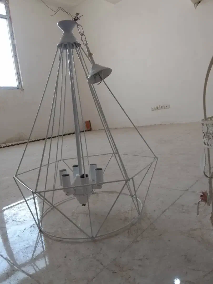 لوستر فلزی|لوستر و چراغ آویز|بندرعباس, |دیوار