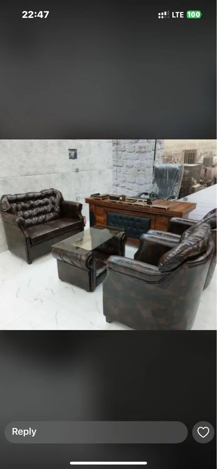 میزنگارمدیریت املاک،مبل اداری میزپذیرش/صندلی|دفتر کار|ساوه, |دیوار