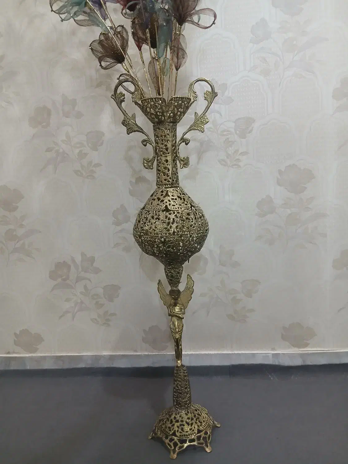 گلدان برنجی|کلکسیون اشیاء عتیقه|تهران, مشیریه|دیوار