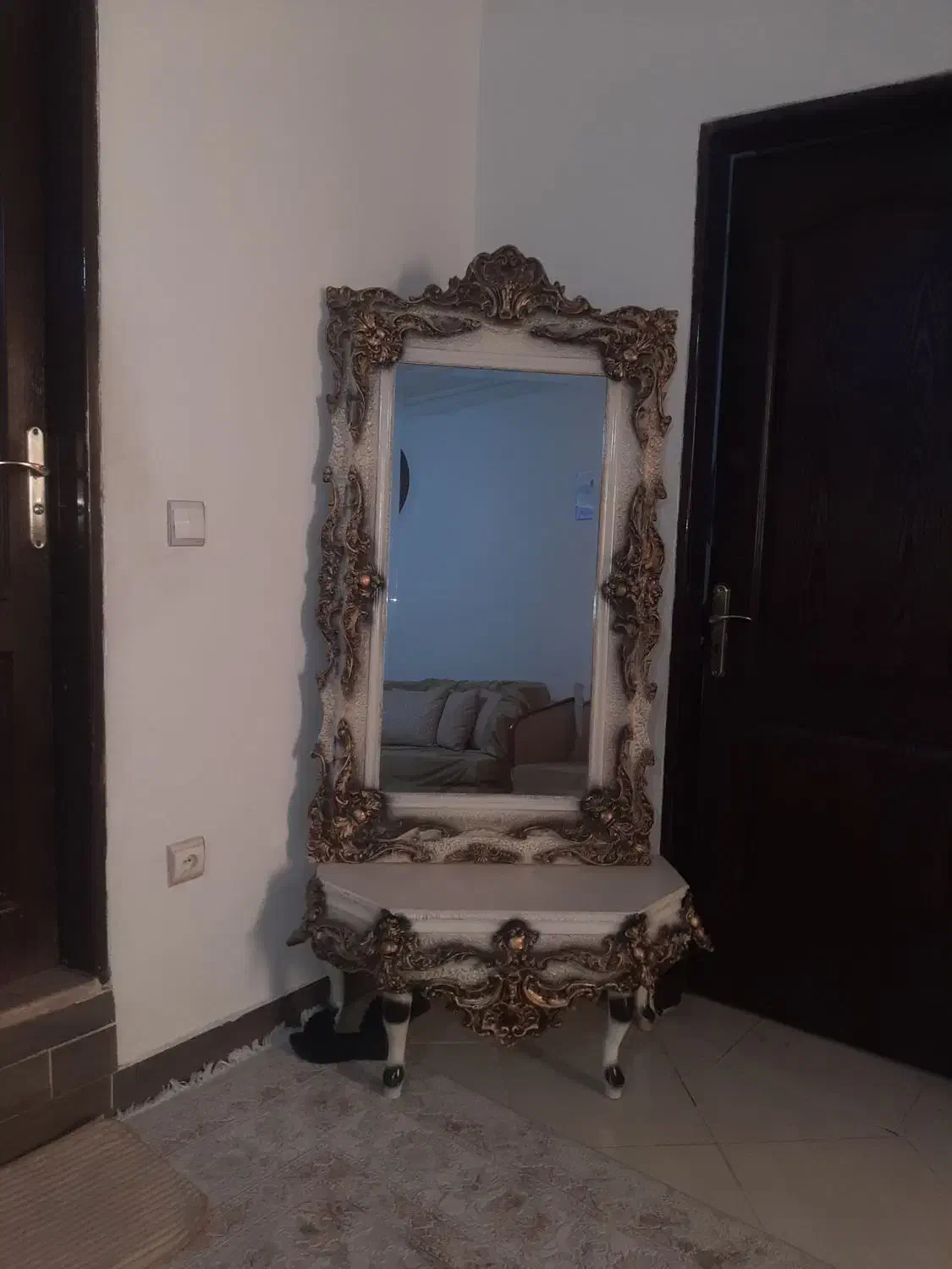 آینه قدی چوبی|آینه|صباشهر, |دیوار