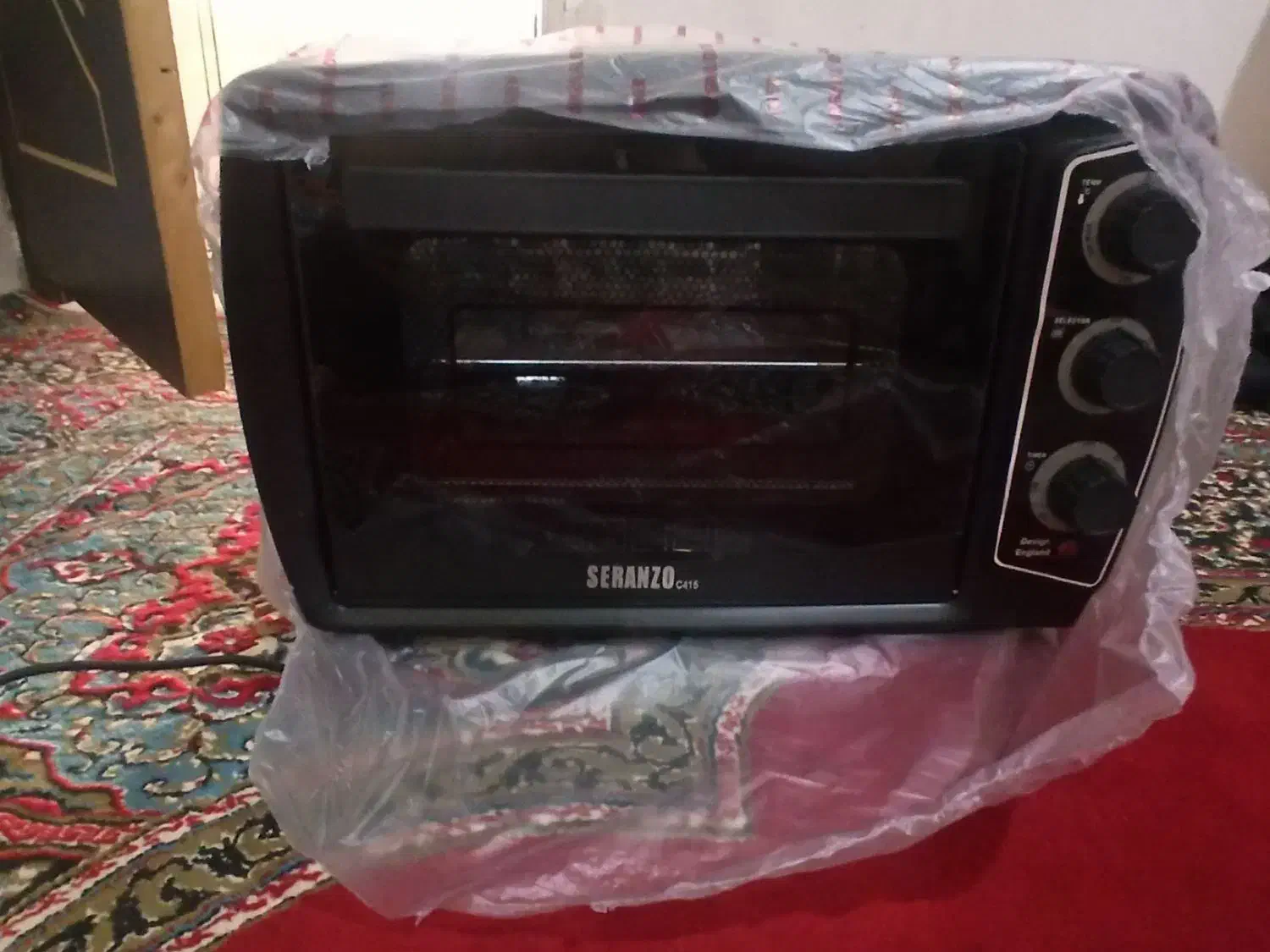 توستر SERANZOنونو حتی یه بار هم استفاده نشده|اجاق گاز و لوازم برقی پختوپز|خرمآباد, |دیوار
