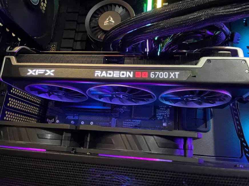 کارت گرافیک rx 6700 xt 12g xfx merc|قطعات و لوازم جانبی رایانه|تبریز, |دیوار