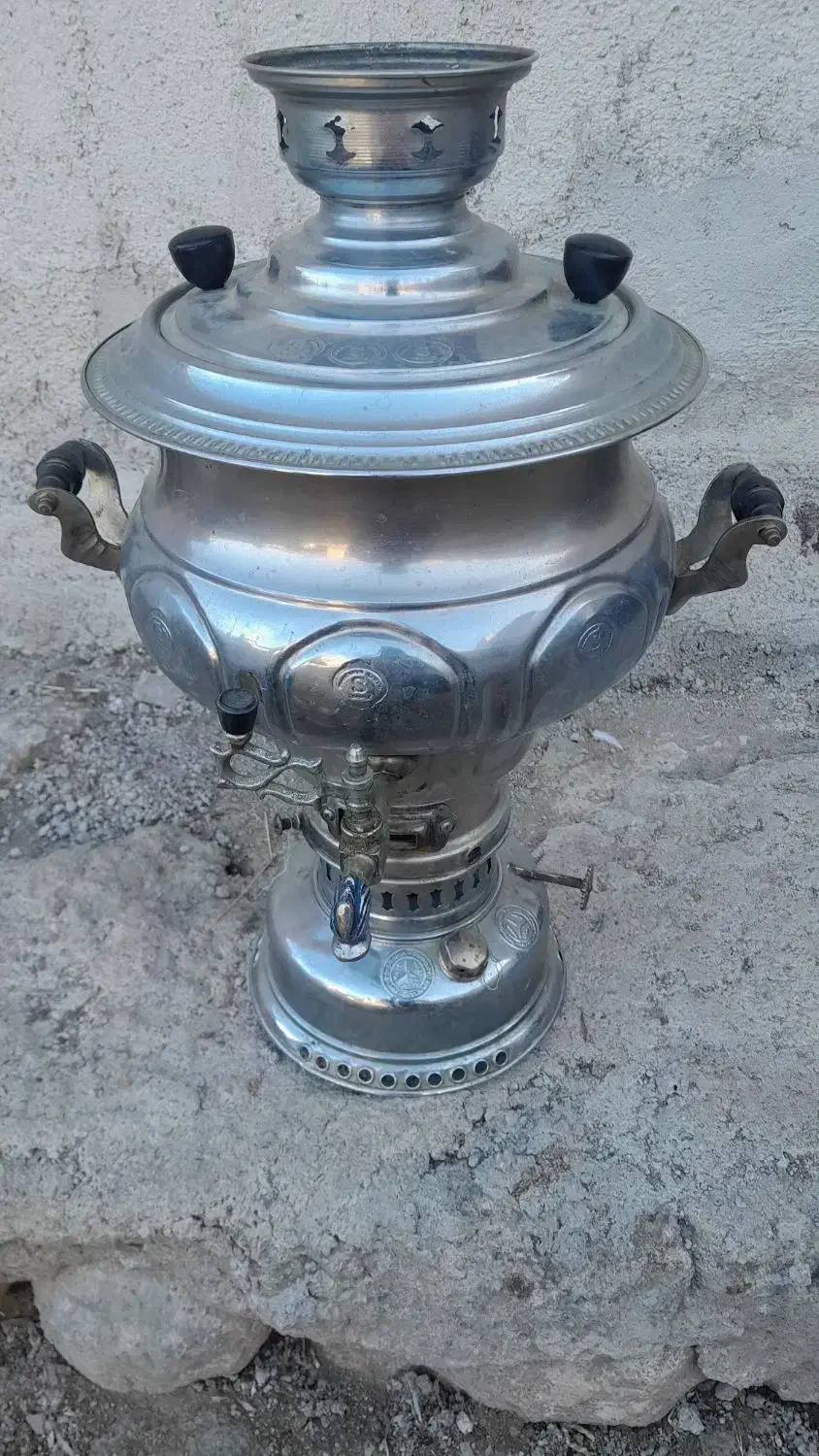 سماور نفتی|کلکسیون اشیاء عتیقه|مشگین شهر, |دیوار