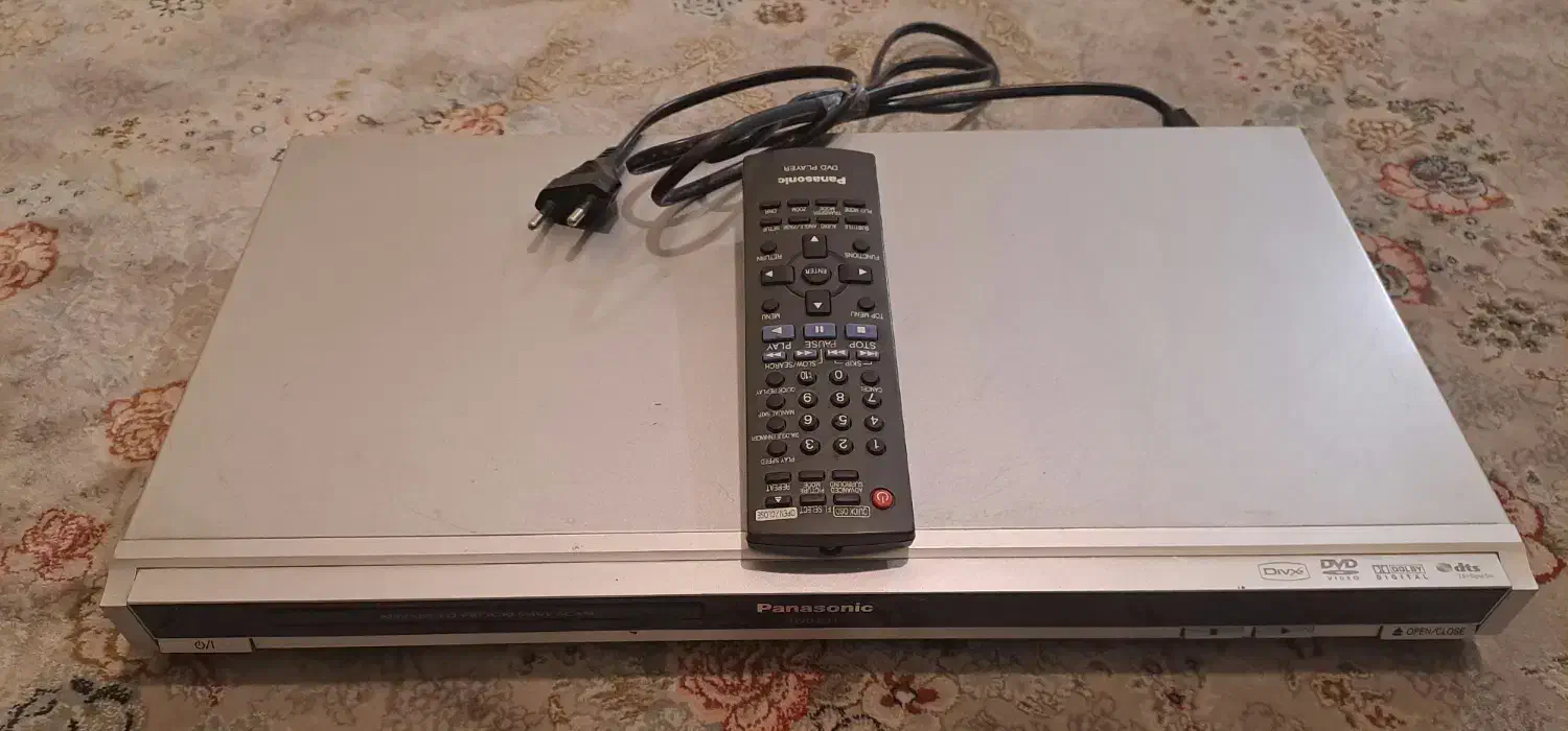 دی وی دی پلیر پاناسونیک|پخش‌کننده DVD و ویدیو|تهران, فرمانیه|دیوار