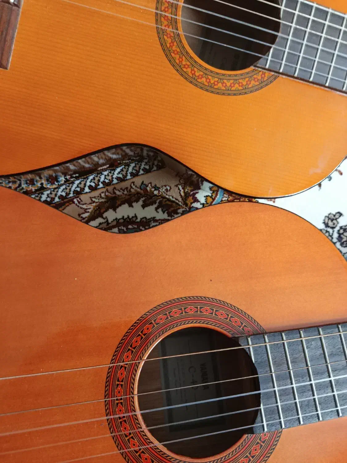 گیتار یاماها 2عدد اصل استفاده نشده|گیتار، بیس، امپلیفایر|جوانرود, |دیوار