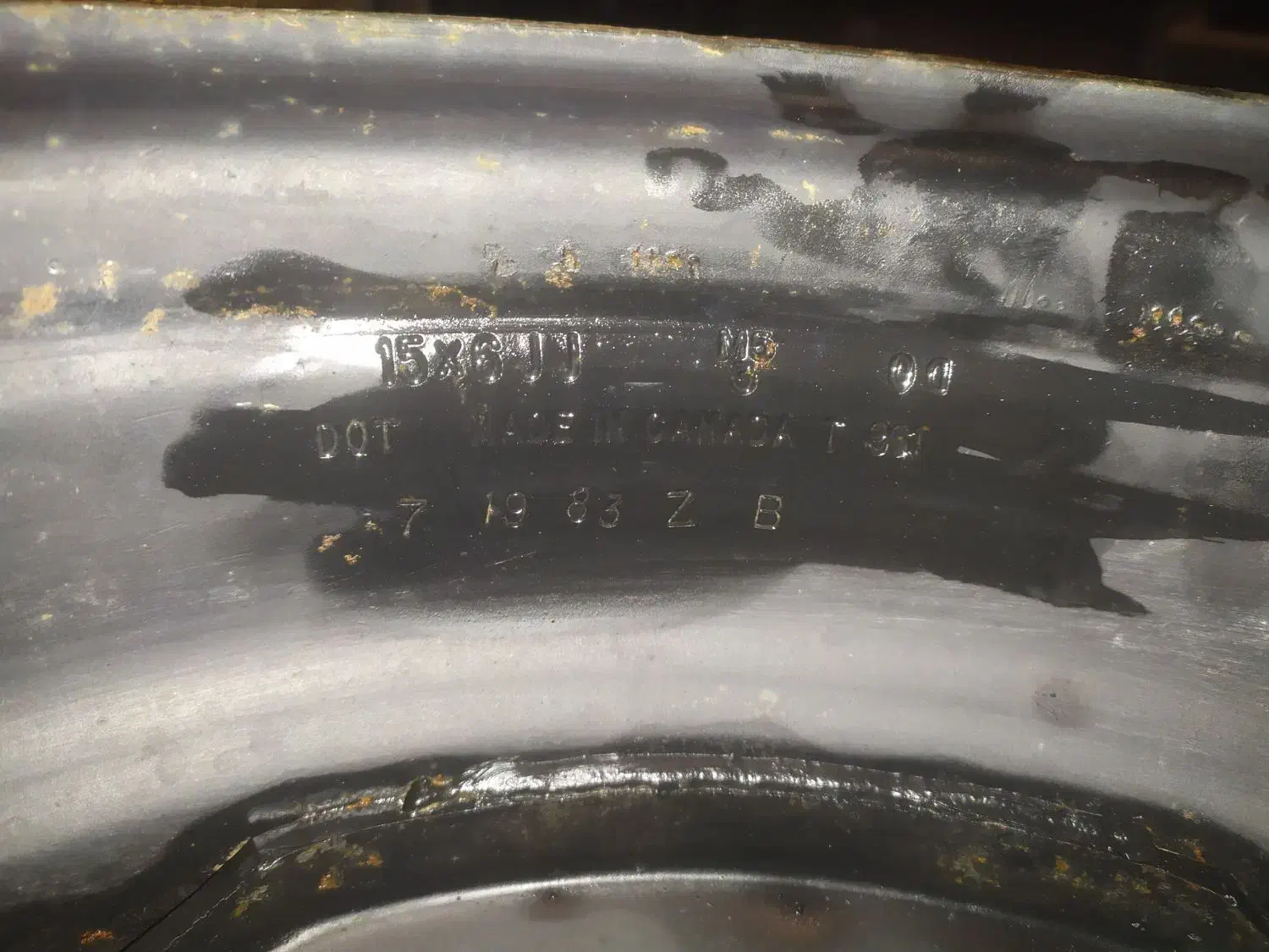 رینگ اصلی ۱۵ جیپ شهباز کانادایی پنج پیچ|قطعات یدکی و لوازم جانبی|آمل, |دیوار