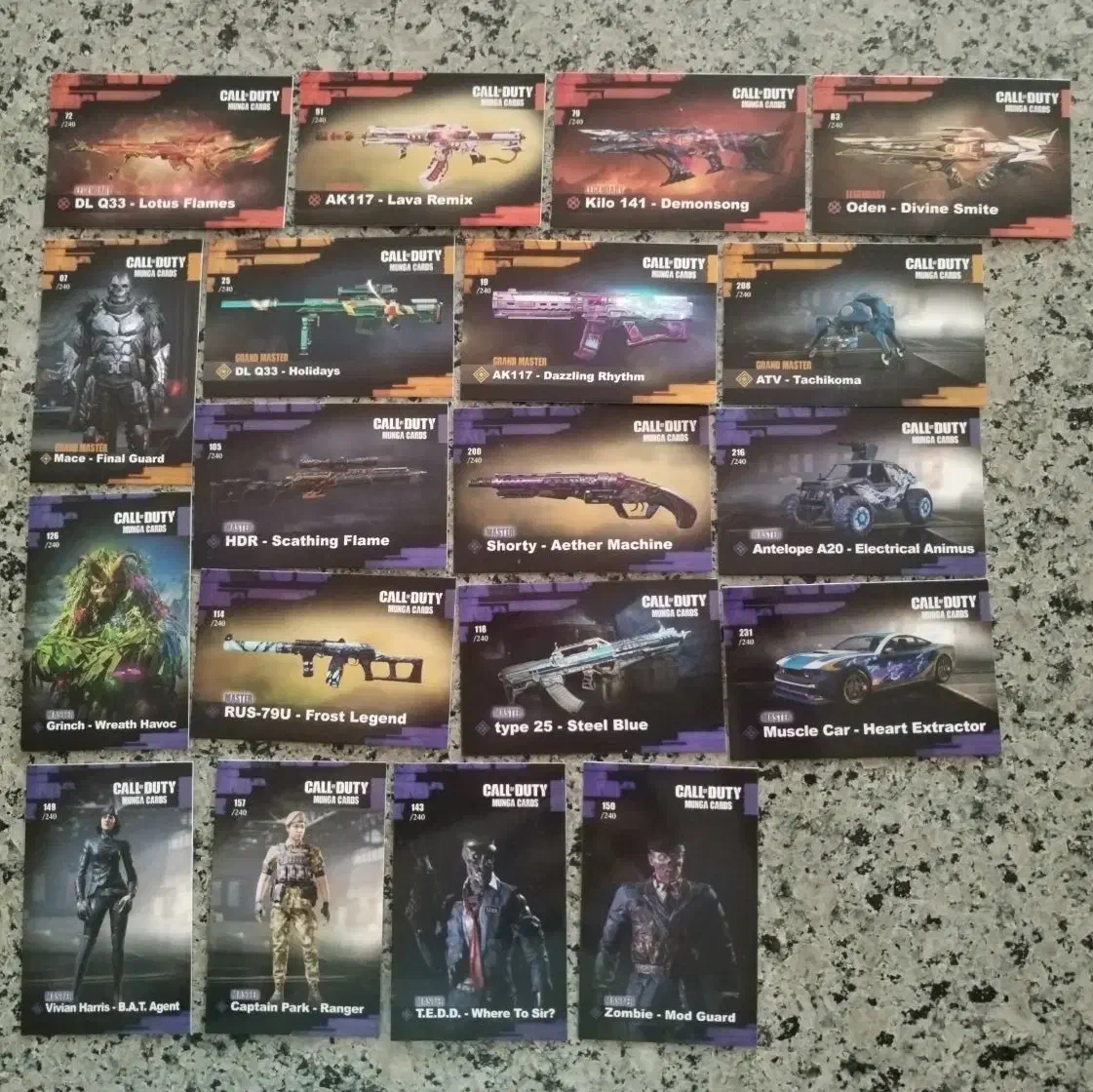 کارت های جایزه ی کالاف دیوتی|کنسول، بازی ویدئویی و آنلاین|نجف‌آباد, امیرآباد|دیوار