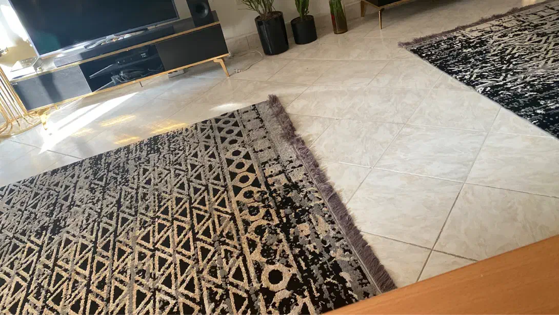 به جفت فرش ماشینی ۶ متری|فرش|تهران, اختیاریه|دیوار