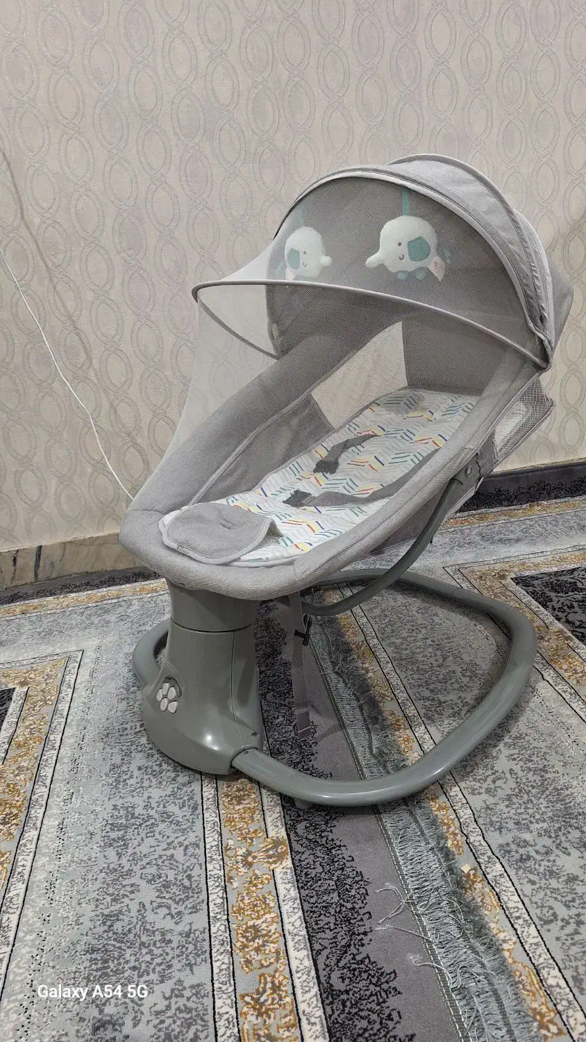 گهواره برقی ماستلا|تخت و صندلی بچه|گنبد کاووس, |دیوار