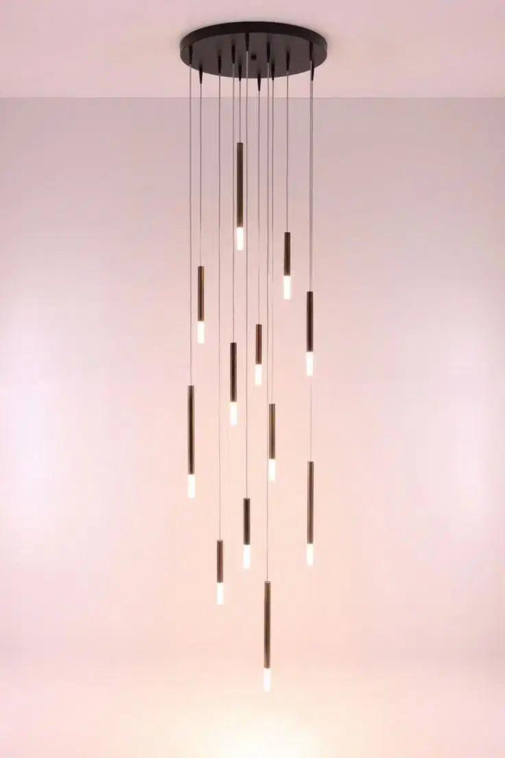 لوستر بزرگ مدرن طرح مدادی|لوستر و چراغ آویز|تهران, شهرک چیتگر|دیوار