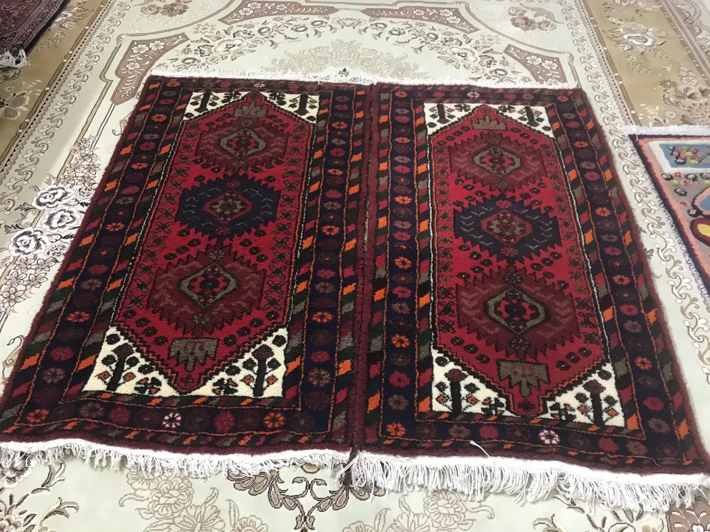 زرچرک جفت نو|فرش|زنجان, |دیوار