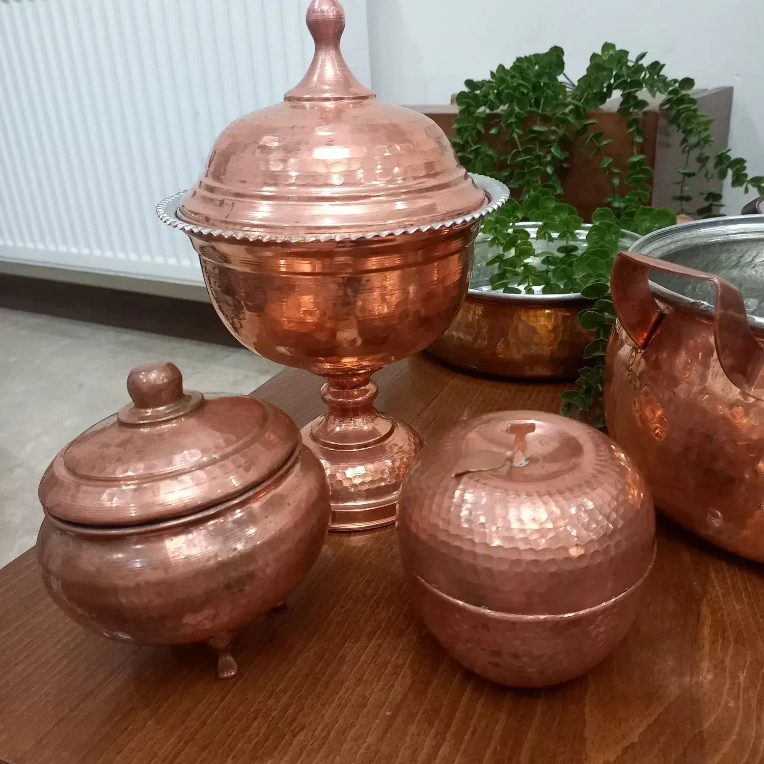 ظروف مسی زنجان شیک و زیبا|ظروف پختوپز|ساری, |دیوار