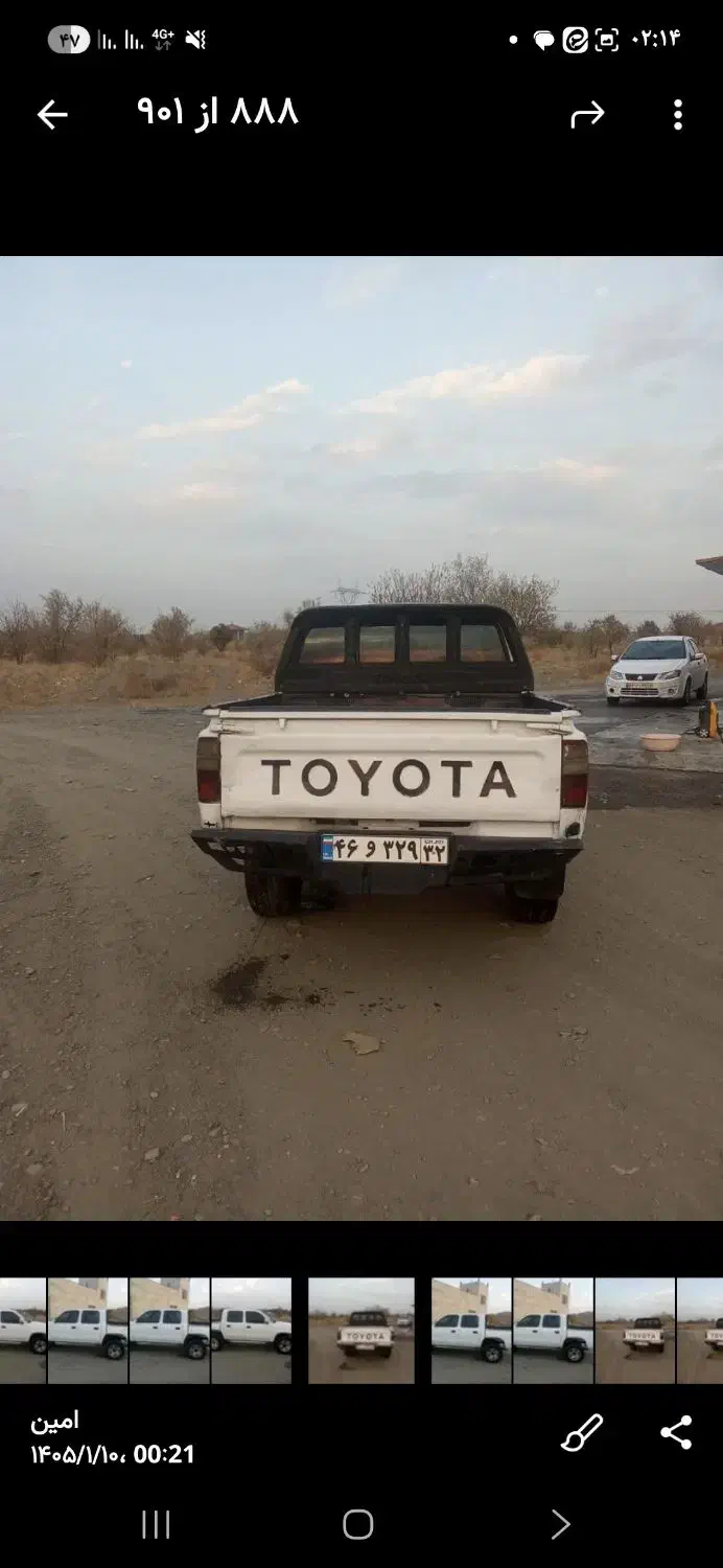 تویوتا هایلوکس تایگر مدل ۱۹۹۸|خودرو سواری و وانت|مشهد, رباط طرق|دیوار