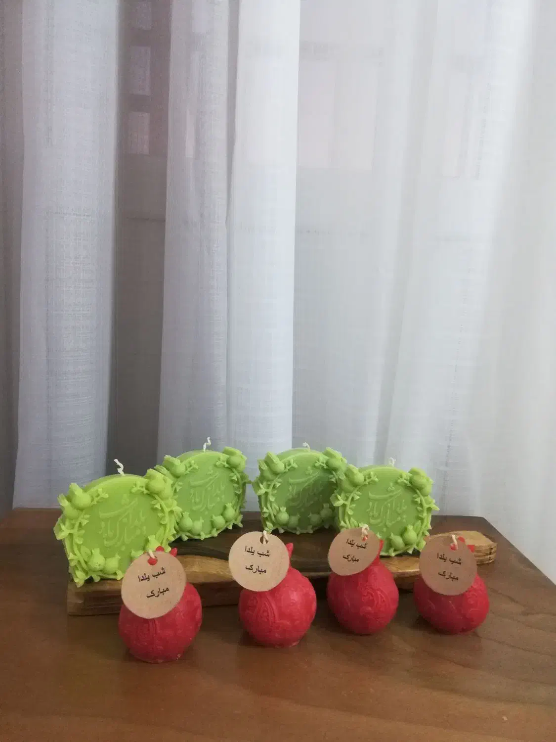 شمع یلدایی|صنایع دستی و سایر لوازم تزئینی|تهران, تهرانسر شرقی|دیوار