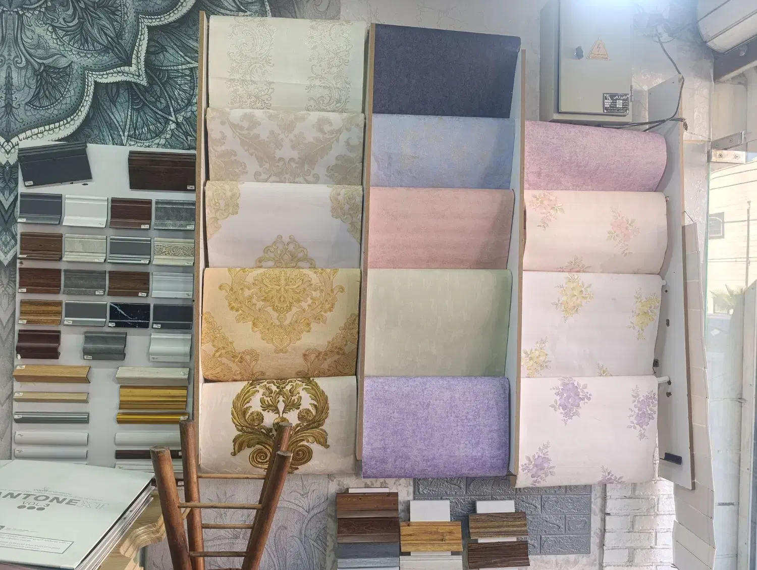 نصب و فروش کاغذ دیواری با چسب آلمانی|مصالح و تجهیزات ساختمان|اندیشه, اندیشه فاز ۳|دیوار