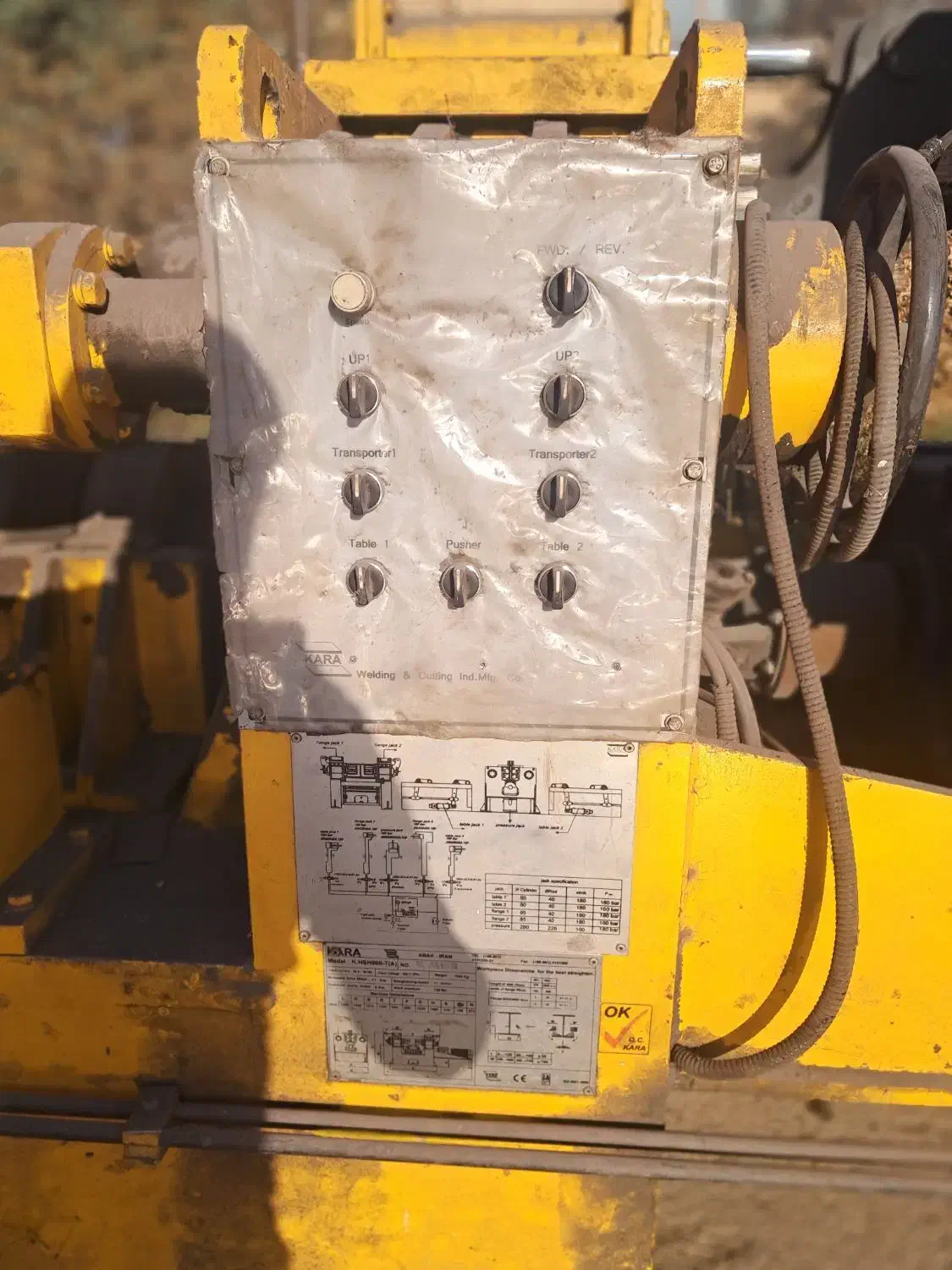 دستگاه H صاف کن تیپ B کارا|ماشین‌آلات صنعتی|رضویه, |دیوار