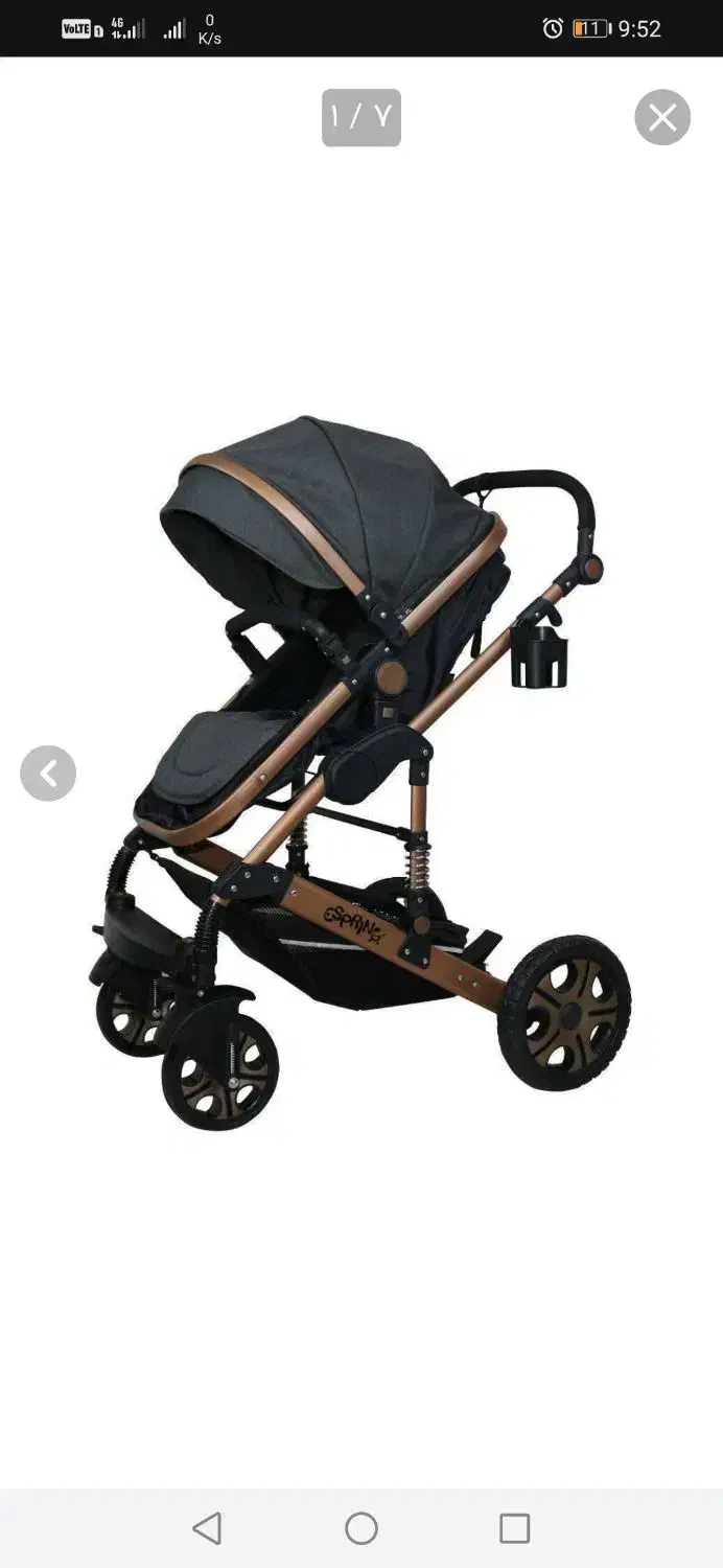 کالسکه حرفه ای spring galxy|کالسکه و لوازم جانبی|شیراز, گلدشت معالیآباد|دیوار