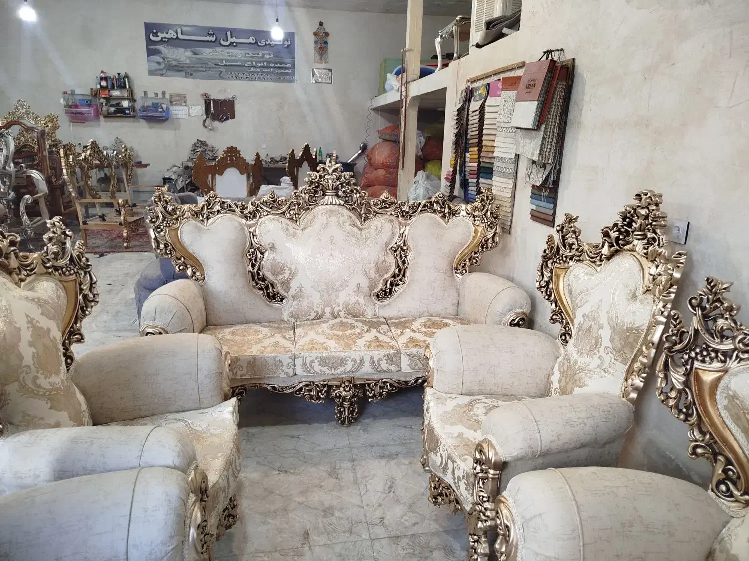 مبل  کد 120|مبلمان خانگی و میز عسلی|خوی, |دیوار