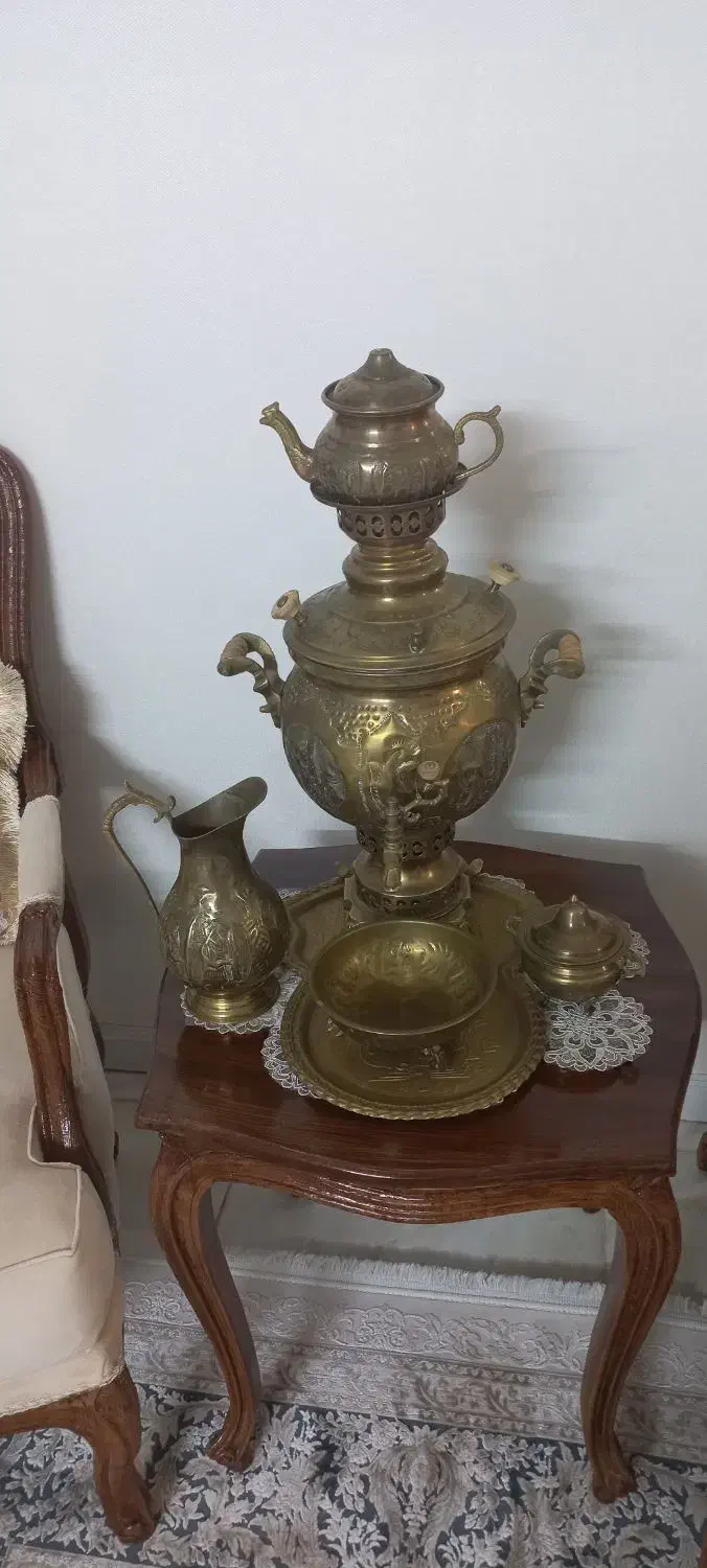 سماور نونو برنج|سماور، چای‌ساز، قهوه‌ساز|شیراز, کوی وحدت|دیوار