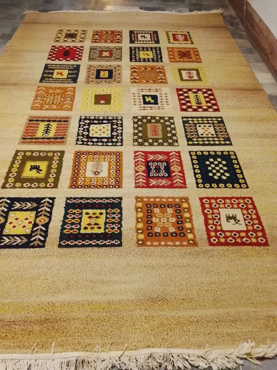 فرش6متری طرح گبعه|فرش|کیش, |دیوار