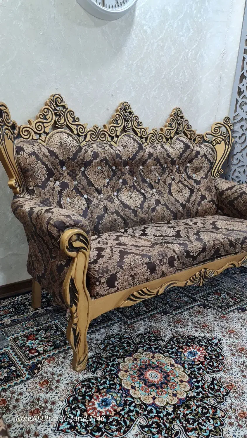 مبل سلطنتی|مبلمان خانگی و میز عسلی|سنندج, |دیوار