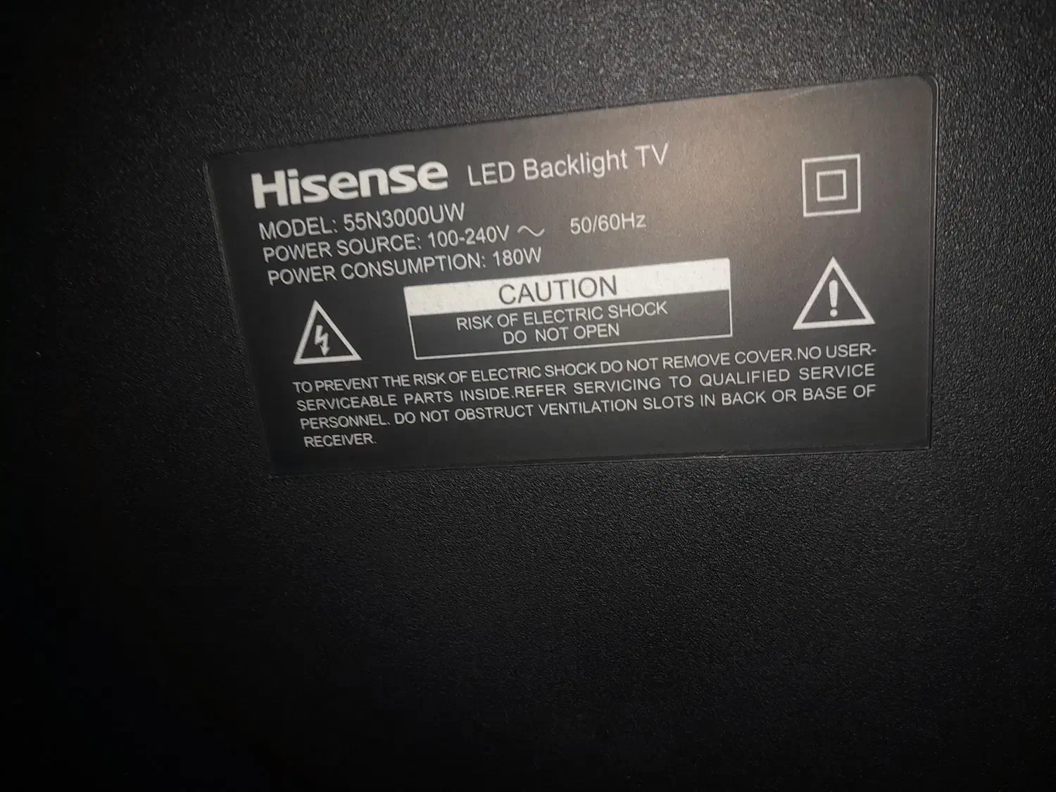 تلوزیون هایسنس کره ۵۵ اینچ|تلویزیون و پروژکتور|پاکدشت, پاکدشت (مامازند)|دیوار