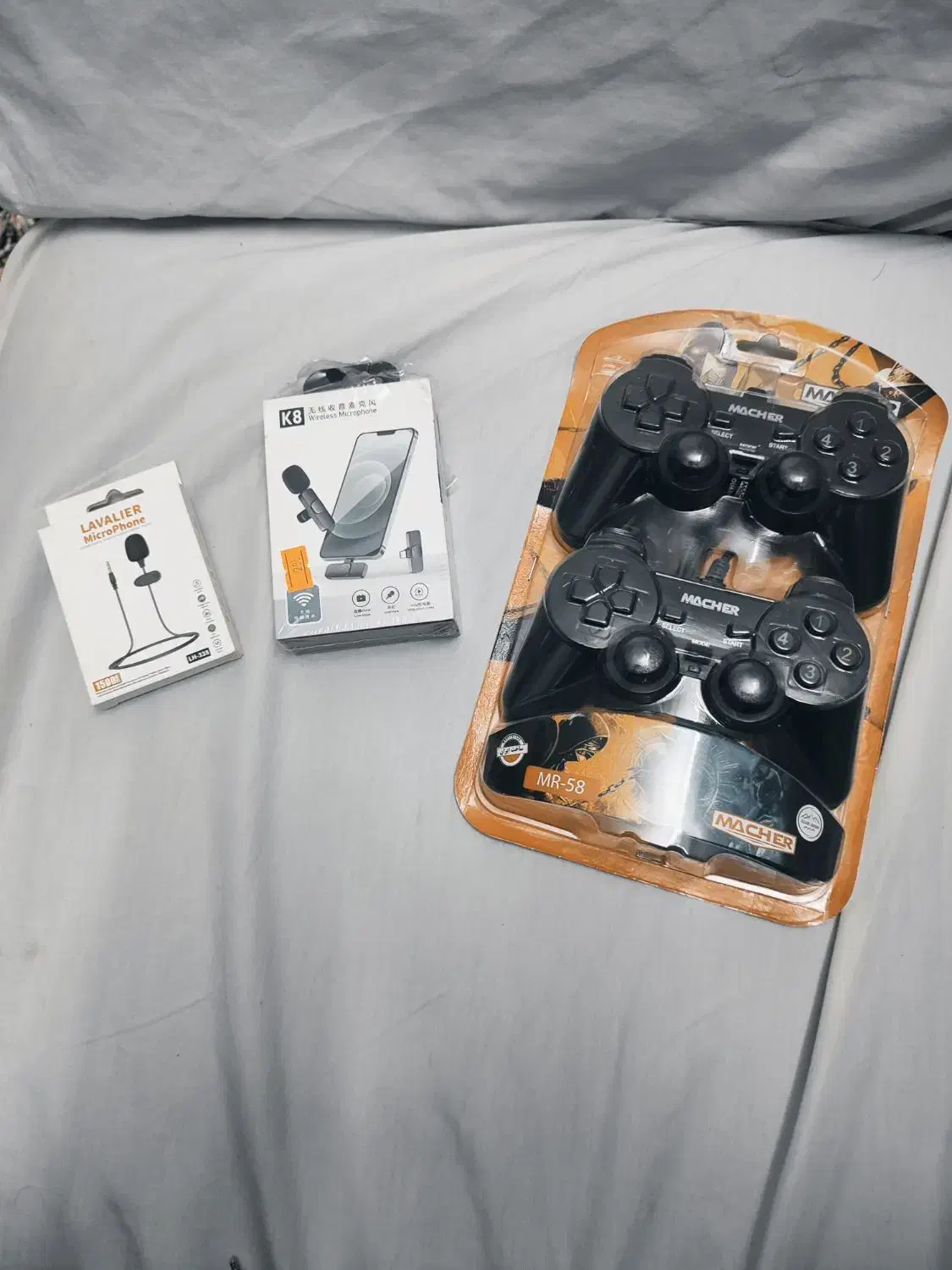 دسته پلی استیشن موس بی سیم میکروفون بی سیم و سیمی|کنسول، بازی ویدئویی و آنلاین|قم, شهرک امام حسن|دیوار