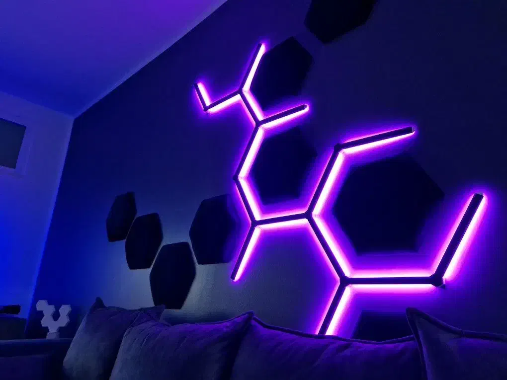 نانولیف|ریسه و چراغ تزئینی|تهران, میدان ولیعصر|دیوار